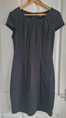 Miss Sixty black bodycon smart dress size Large (12) excellent condition  — 第 1/4 张图片