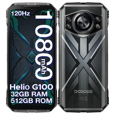 DOOGEE SCyber Pro Outdoor Handy 32GB+512GB Smartphone Ohne Vertrag Android14 Neu - Bild 1 von 4