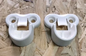 2x Ikea 130527 PAX Kleiderstangen Halter Rechts Links Weiß - Bild 1 von 2