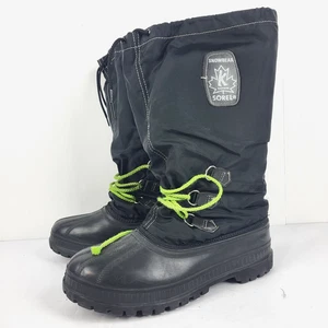 Sorel Snowbear Herren groß Winter Schnee Regen Stiefel Größe 10 schwarz - Bild 1 von 21