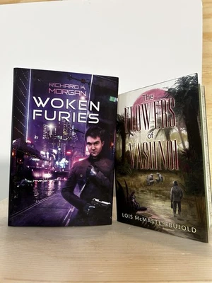 Richard K. Morgan Subterranean Press LOT 2  Signed # LIMITED PHOTOS LIKE NEW HC - Image 1 of 4