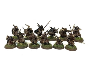 DUNEDAIN RANGERS OF ARNOR 12 lord of the rings warhammer 28mm Painted MESBG - Picture 1 of 4