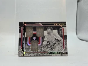 2022 National Treasures Joe Cronin Field Gear Triple Relic /3 Boston - Picture 1 of 3