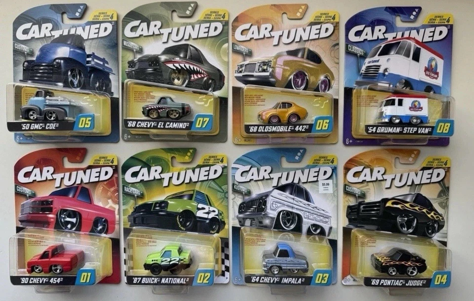 Juego completo de 8 hobby lobby serie 4 afinado coche MGA Foto 1 de 1