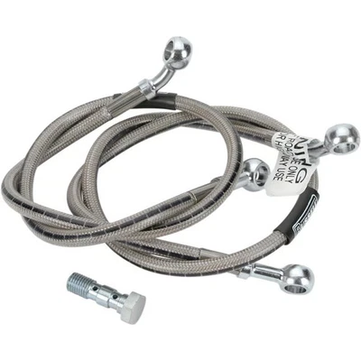 Kit de línea de freno delantero Kawasaki 95-03 Zx750 Zx-7 Two-Line Racer de Russell R08317 Foto 1 de 4