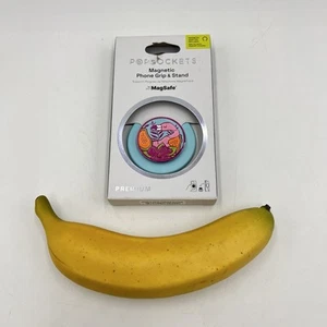 PopSockets Premium FLAMINGO Magnetic Phone Grip MagSafe w Magnetic Adapter Ring - Picture 1 of 9