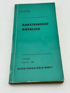 Raketenpost Katalog By Sieger Verlag Wurtt 1971 - Picture 1 of 9