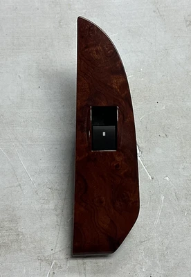 GMC Chevy Cadillac 2007-2014 interruptor de ventana trasera izquierda izquierda grano de madera OEM GM Foto 1 de 4