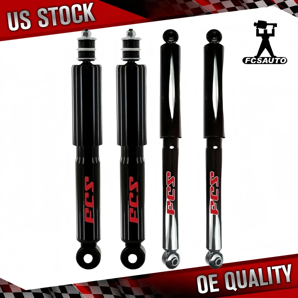 Front & Rear Shocks for Toyota 86-1995 Pickup 4x4 & 86-89 4Runner (Kit of 4) FCS - Image 1 of 1