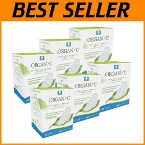 Chemical-Free Organic Cotton Feminine Pads - Moderate Flow - Picture 1 of 9