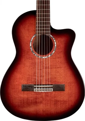 Cordoba Fusion 5 Nylon-string Acoustic-electric Guitar - Edge Burst - Image 1 of 3