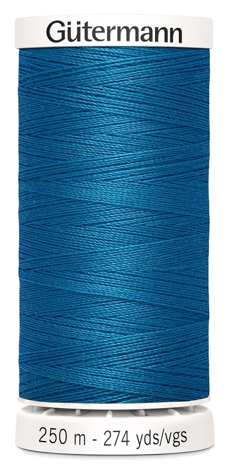 Gutermann 250P-625 Sew-All Thread 274yd-Ming Blue - Image 1 of 1