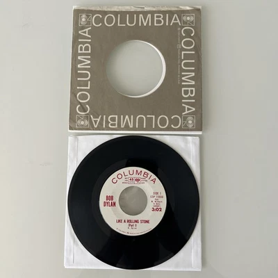 BOB DYLAN Like A Rolling Stone COLUMBIA-JZSP-110939- 45 White Label Promo 1965 Foto 1 de 4