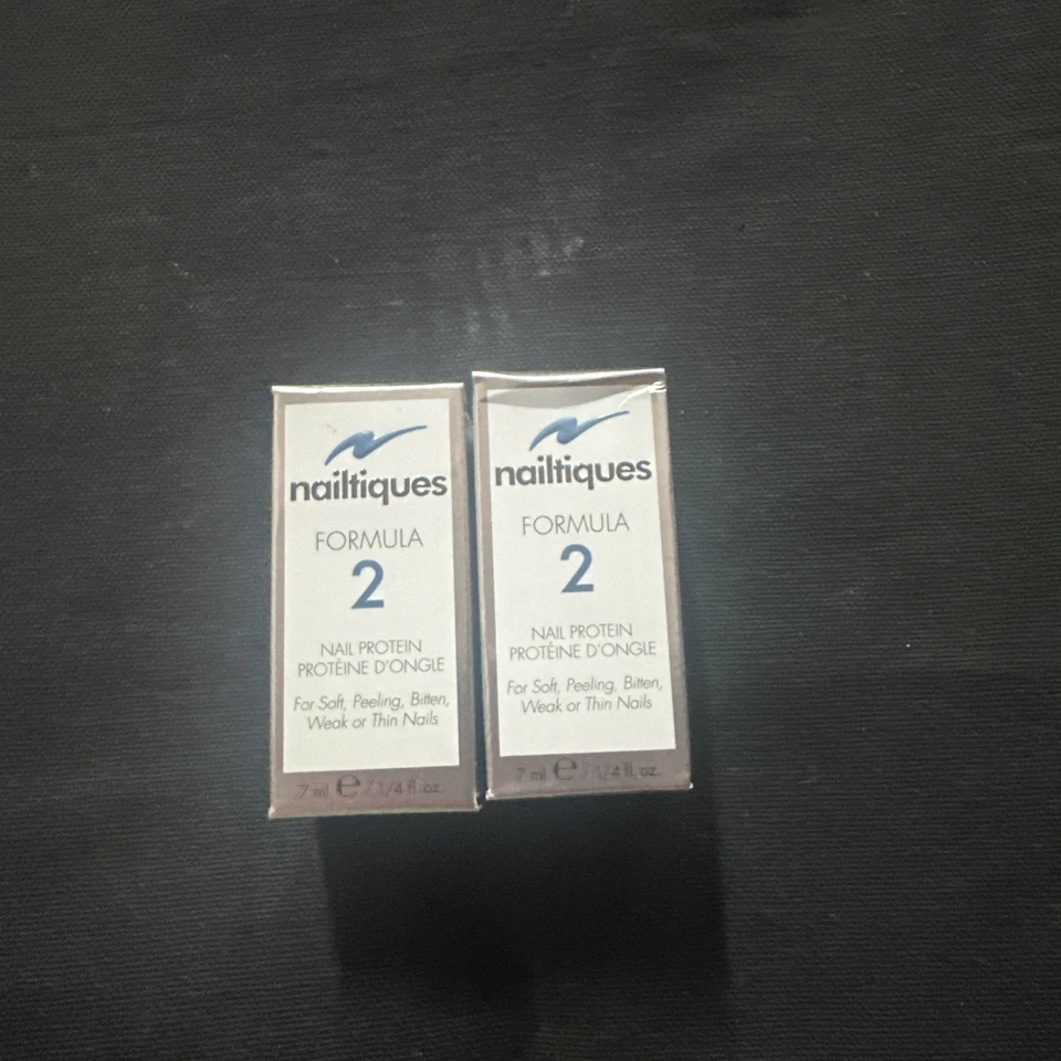 Nailtiques Fórmula 2 Proteína de uñas para uñas problemáticas 1/4 oz Lote de 2 Foto 1 de 1