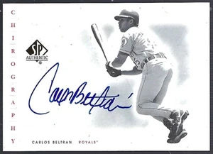 2001 SP Authentic Chirography Carlos Beltran Autograph - Picture 1 of 2