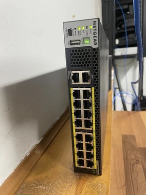 NETGEAR M4300-16X 10G Base-T (XSM4316PA) 16 Port Rack Mountable Ethernet Switch - Image 1 of 4