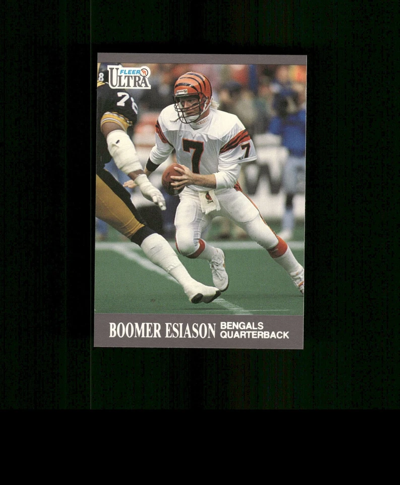 1991 Fleer Ultra #15 Boomer Esiason   Football Card  Cincinnati Bengals - Image 1 of 2