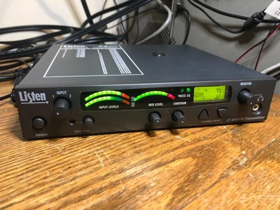 Working Listen LT-800-072 Stationary FM Transmitter w/ Antenna & Power Supply - Image 1 of 4