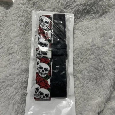 Pacote com 2 pulseiras de silicone de substituição Fitbit - Imagem 1 de 3