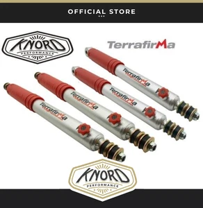 LAND ROVER DISCOVERY 1 TERRAFIRMA 4 STAGE ADJUSTABLE 2" SHOCK ABSORBERS X4 - Picture 1 of 1