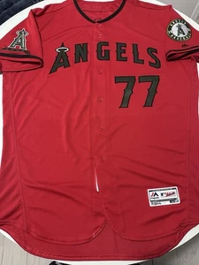 Majestic Los Angeles Angels of Anaheim Game Used Eric Hinske Jersey 48 XL - Picture 1 of 19