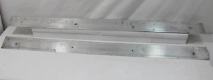 1965 PLYMOUTH SILL SCUFF PLATES FRONT LEFT & RIGHT 4 DOOR VALIANT 200 DOOR 65 - Picture 1 of 23