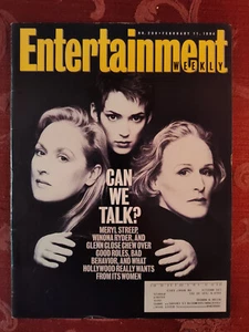 Entertainment Weekly February 11 1994 Meryl Streep Winona Ryder Glenn Close - Picture 1 of 1