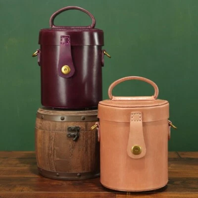 Carteras y bolsos de mano de cuero genuino para mujer vintage bolso de hombro bandolera Foto 1 de 4