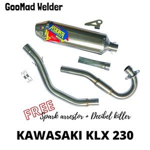 KAWASAKI KLX 230 FULL SYSTEM PERFORMANCE EXHAUST - Picture 1 of 3
