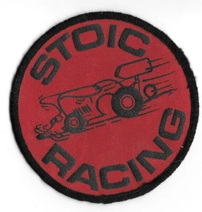 STOIC RACING DRIVERS SEW ON FABRIC BADGE PATCH MARTIN BM8 HURON 4A JOHN PIPER - Picture 1 of 1