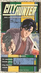 City Hunter Million Dollar Conspiracy New Anime VHS Video Tape, 1999 ADV Eng Dub - Imagen 1 de 6