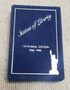 Statue of Liberty Deck Playing Cards Centennial Edition Sealed Pack Has Box 1986 - Picture 1 of 5