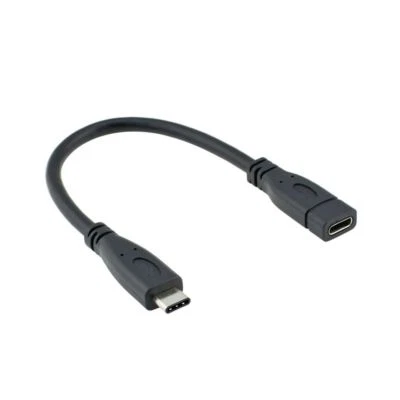 Type C USB 3.1 USB-C Male to Female Extension Extender Data Cable Cord Connector - Image 1 of 4