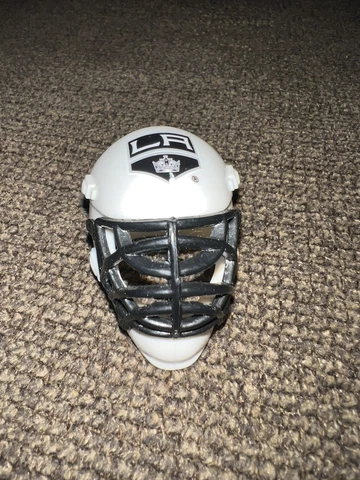 Los Angeles Kings Hockey Goalie Mini Helmet Mask Franklin NHL 1.5" Cover