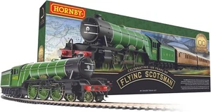 Juego de Tren Eléctrico Flying Scotsman Clase A1 Tren Arranque Pistas Control - Imagen 1 de 12