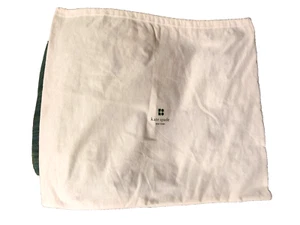 Kate Spade Designor Dust Bag Cover Ivory 20x22 Logo Drawstring - Picture 1 of 3