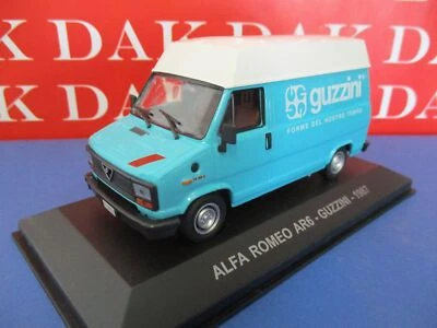 Die cast 1/43 Modellino Furgone Pubblicitario Alfa Romeo AR6 Guzzini 1987 - Immagine 1 di 4