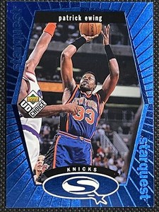 1998 UD Choice #SQ18 Patrick Ewing StarQuest Green