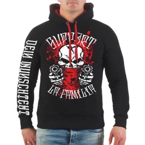 Kapuzenpullover WUNSCHTEXT Support La Familia Familie crew team rap blood biker  - Bild 1 von 5