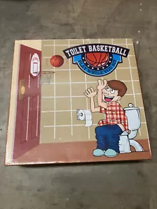 NEW OPEN BOX Funny Toilet Basketball Mini Game Gag Gift Weird Sport - Picture 1 of 2