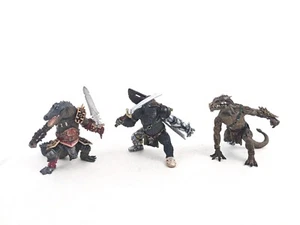 Lotto Figurine Papo Fantasy World, Gorilla Dragon Alligator Mutant - Foto 1 di 7