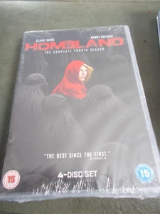 Homeland The Complete Fourth Season DVD (2015) Claire Danes 4 Disc New & Sealed - Picture 1 of 2