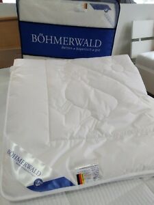 Böhmerwald - Germanflex Cashmere Duo Decke 155 x 220 cm 100% Kaschmir Steppdeck