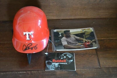 Alex Rodriguez Autographed Texas Rangers Mini Helmet JSA Authentication - Image 1 of 3