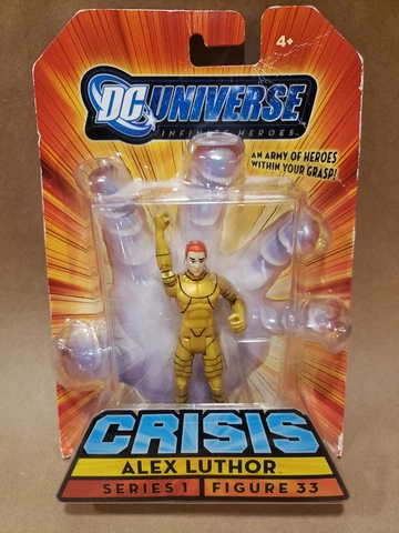 DC Universe Infinite Heroes Crisis 3 3/4" Alex Luthor Figure Series 1 Figure 33 Cover