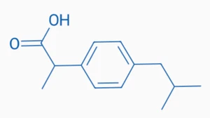DL-Ibuprofen pure powder   ||  CAS: 15687-27-1   ||   100 g   || Purity: +98.0% - Picture 1 of 2