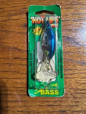 Vintage Pre-Rapala Luhr Jensen Hot Lips 1/4oz - Silver/Blue Top - Image 1 of 3