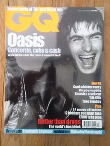OASIS GQ Magazin Februar 1998 - Bild 1 von 6
