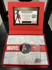 Marvel's Ms. Marvel’s Logo Necklace – Pink - Picture 1 of 11