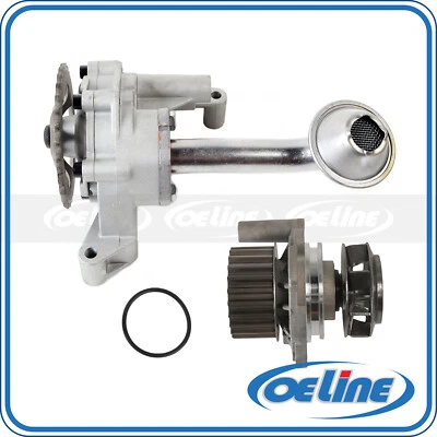 Fit 98-15 Audi Volkswagen Beetle Passat Jetta Golf 1.8L 2.0L Oil Water Pump Set  Foto 1 de 4